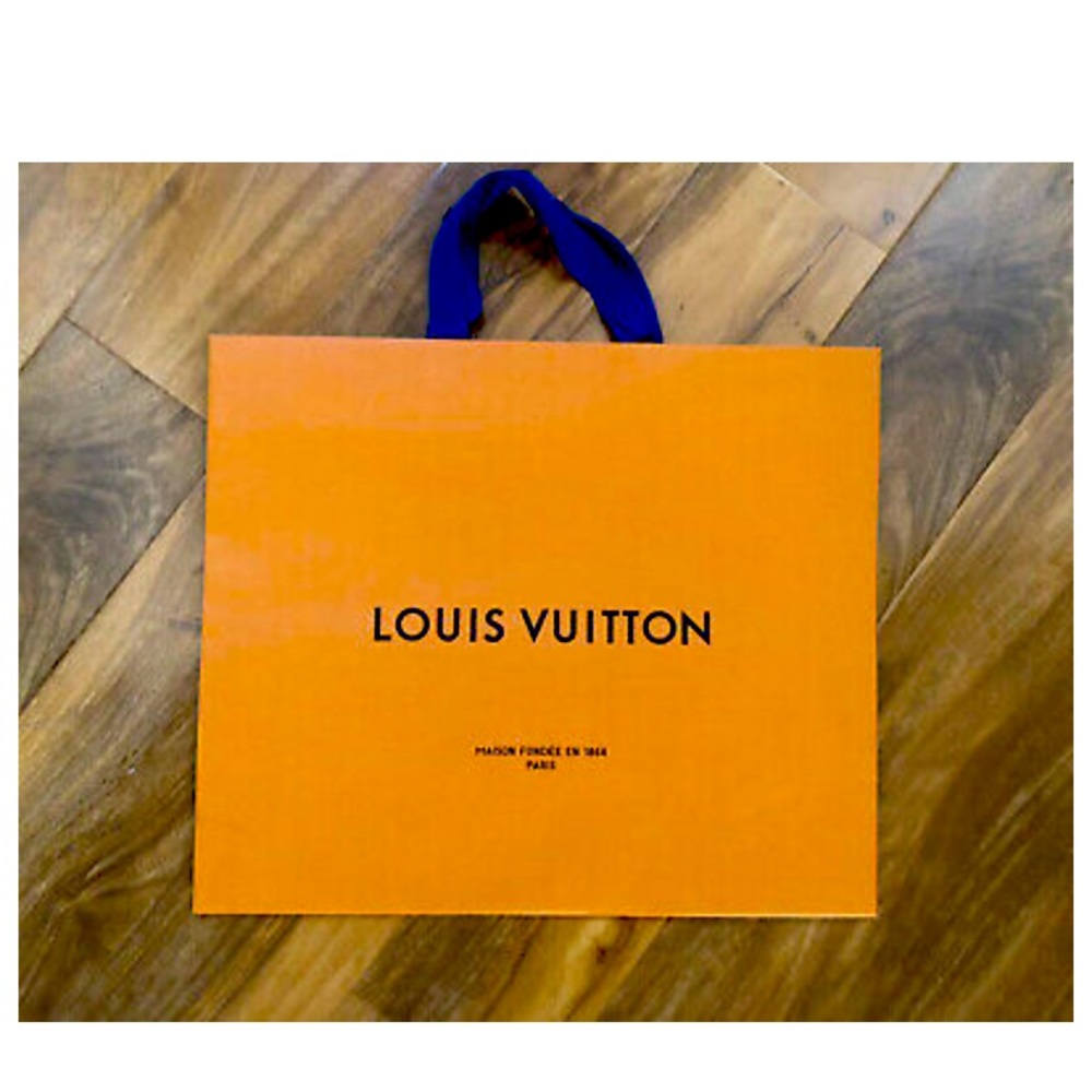 Authentic Louis Vuitton Empty shopping bag (Large)!